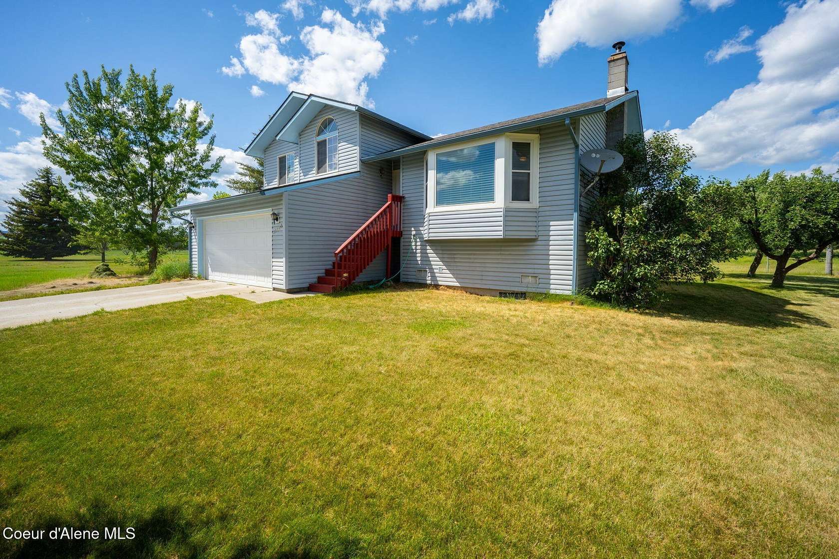 5.25 Acres of Land with Home for Sale in Post Falls, Idaho