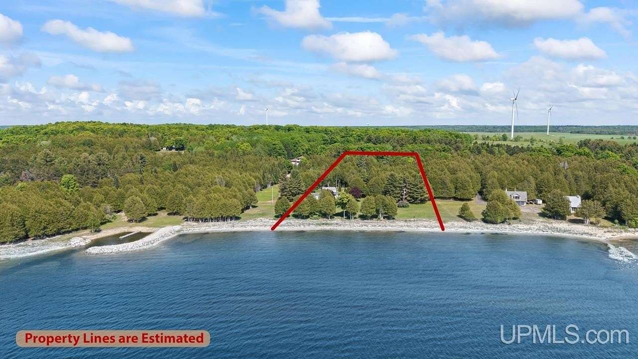 7 Acres of Land with Home for Sale in Garden, Michigan