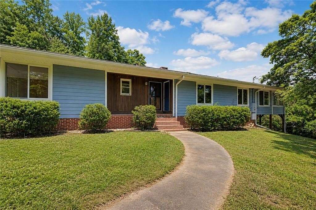 55 Acres of Recreational Land with Home for Sale in Rome, Georgia
