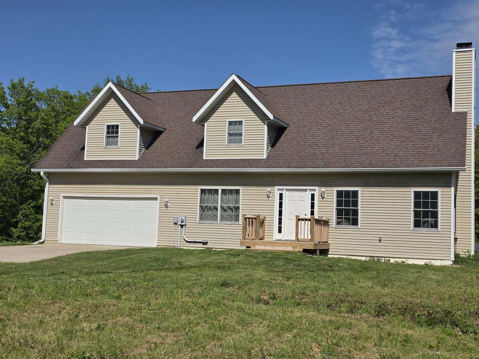 9.25 Acres of Land with Home for Sale in Eau Claire, Michigan