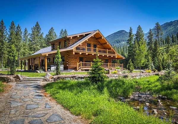 6.86 Acres of Land with Home for Sale in Troy, Montana