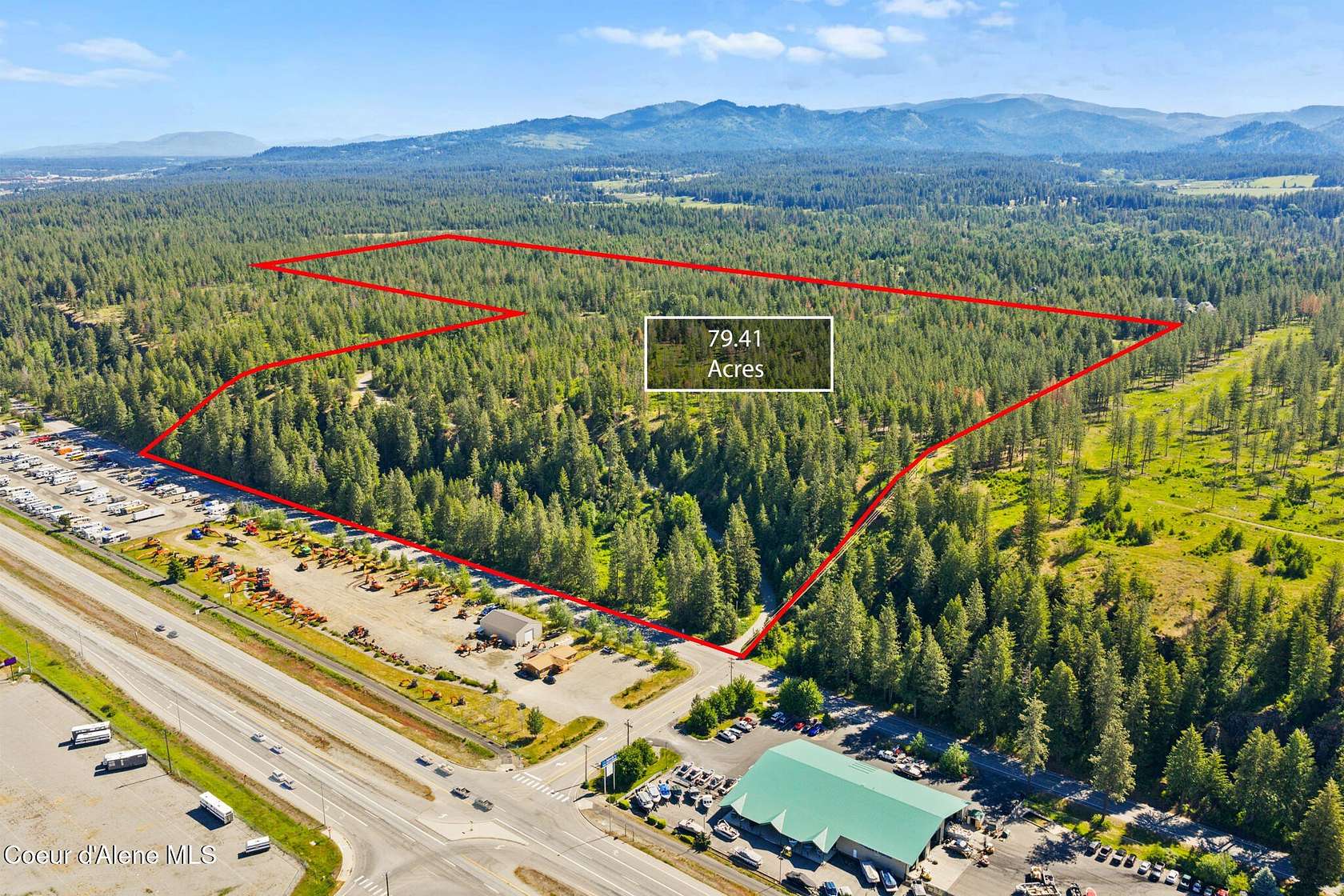 79.4 Acres of Land for Sale in Hayden, Idaho