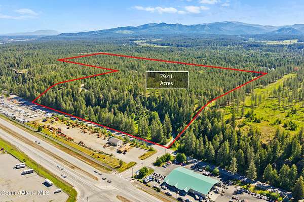79.4 Acres of Land for Sale in Hayden, Idaho