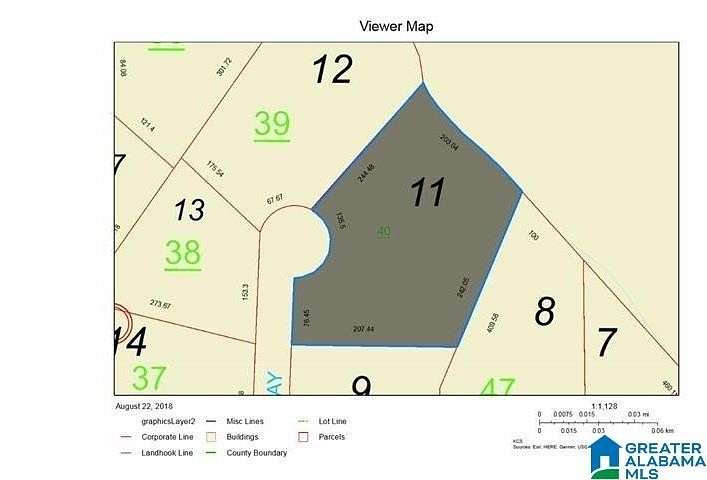 1.6 Acres of Residential Land for Sale in Wedowee, Alabama