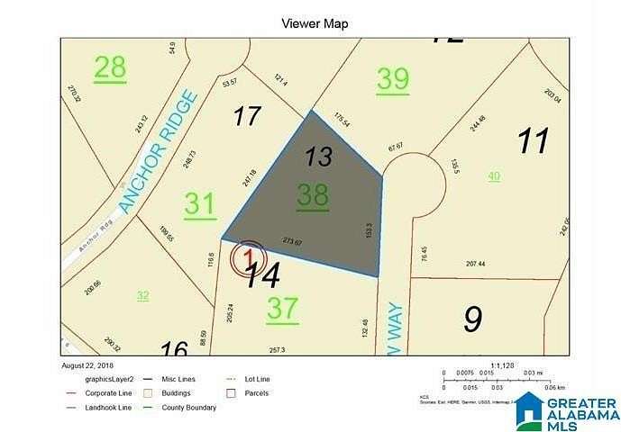 0.84 Acres of Land for Sale in Wedowee, Alabama