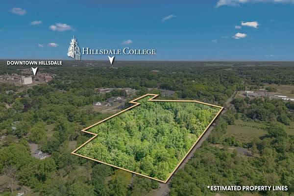 11.8 Acres of Land for Sale in Hillsdale, Michigan