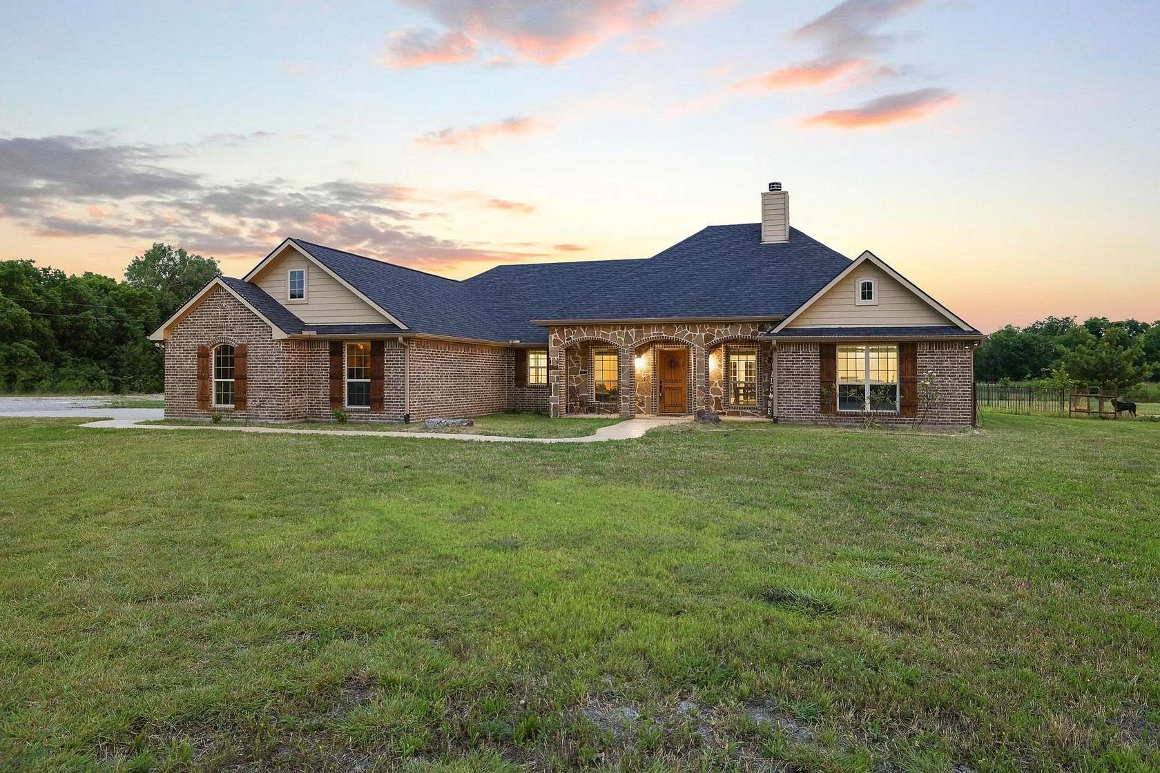 6.24 Acres of Land with Home for Sale in Trenton, Texas