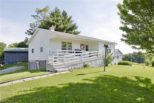 4.49 Acres of Land with Home for Sale in Brinkhaven, Ohio