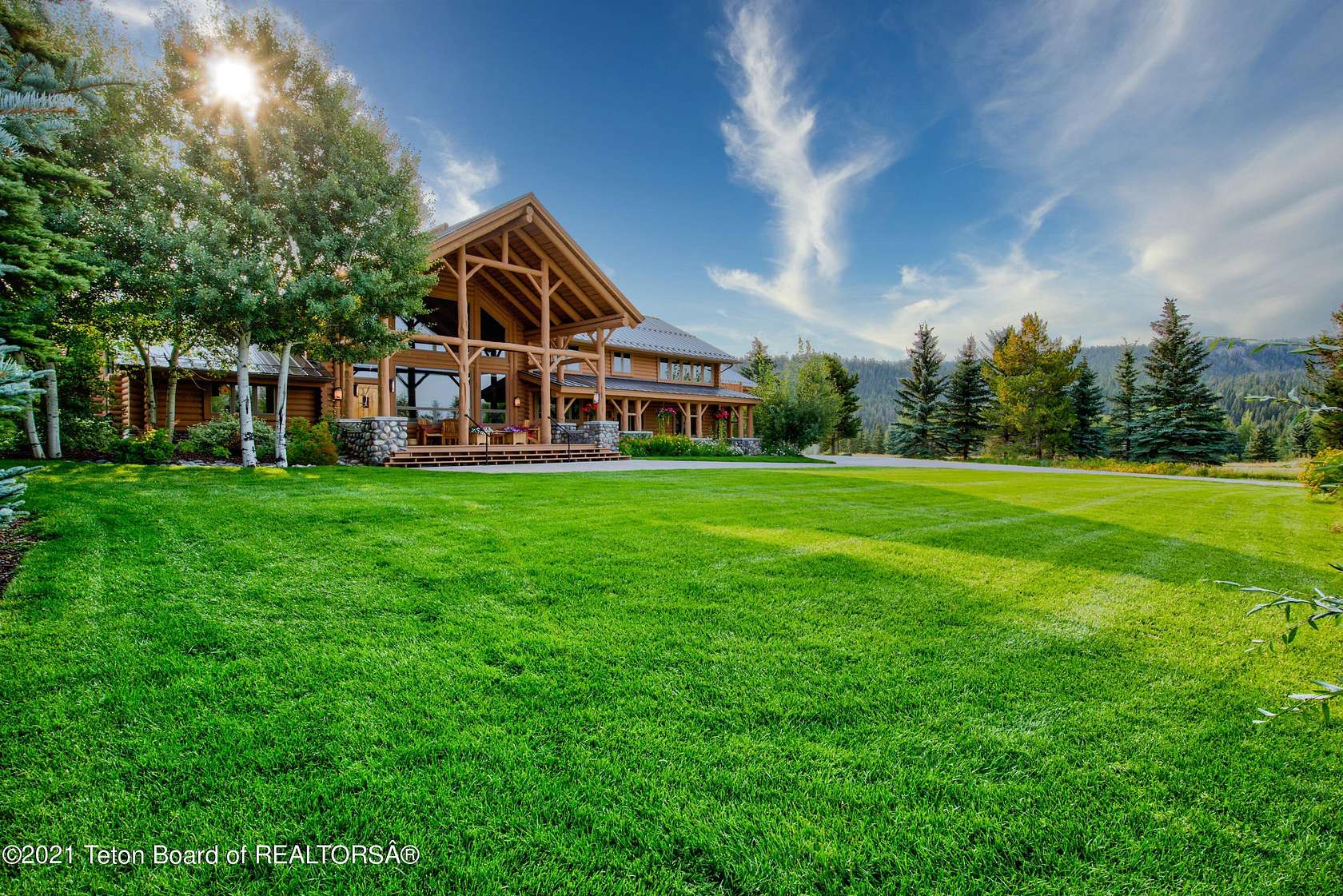 2.5 Acres of Land with Home for Sale in Jackson, Wyoming