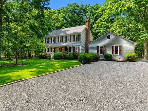 3.62 Acres of Land with Home for Sale in Powhatan, Virginia