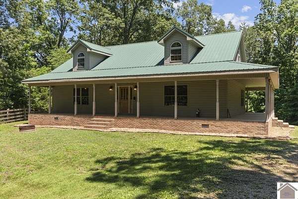 18 Acres of Land with Home for Sale in Gilbertsville, Kentucky