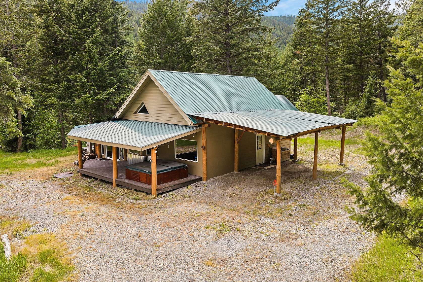 5 Acres of Land with Home for Sale in Lakeside, Montana