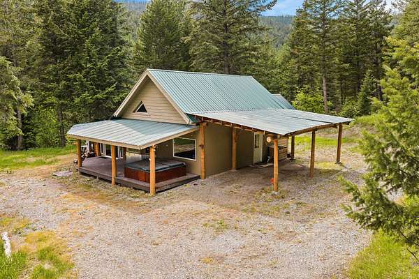 5 Acres of Land with Home for Sale in Lakeside, Montana