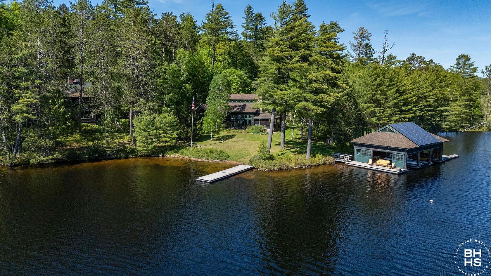 21 Acres of Recreational Land with Home for Sale in Onchiota, New York