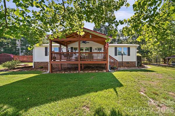 5.76 Acres of Land with Home for Sale in Polkton, North Carolina