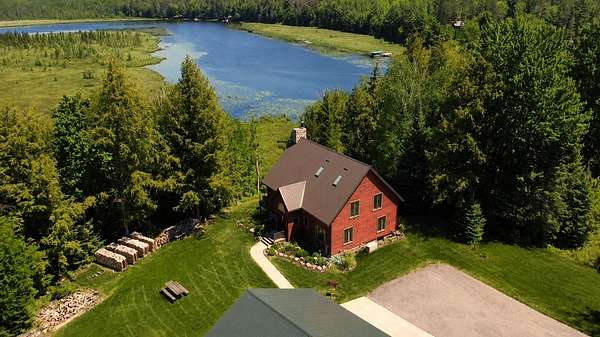 15.1 Acres of Land with Home for Sale in Elcho, Wisconsin