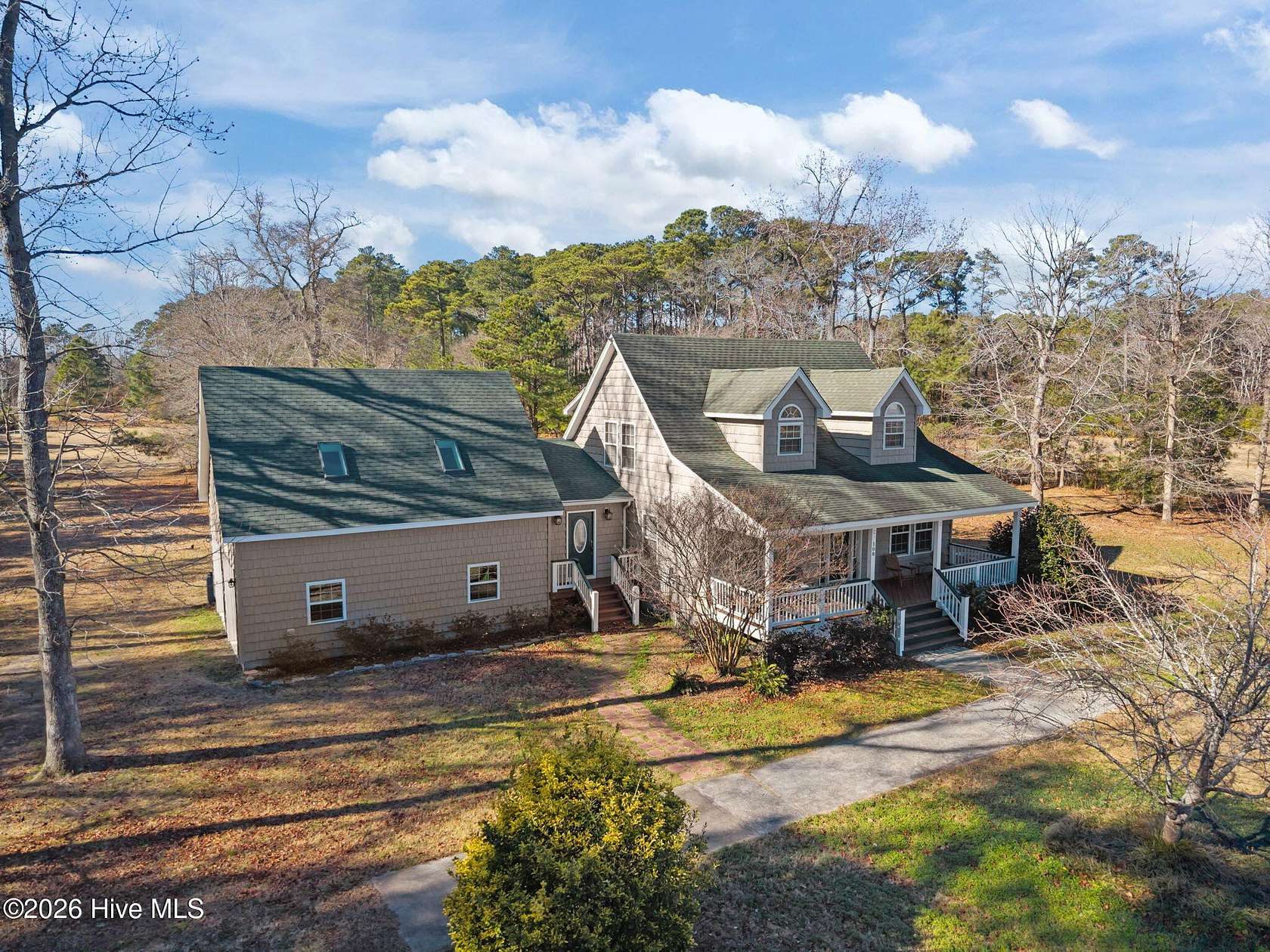 10 Acres of Land with Home for Sale in Grandy, North Carolina
