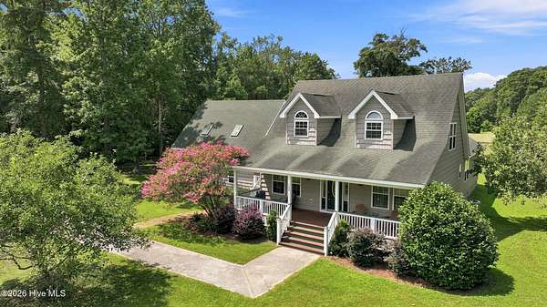 10 Acres of Land with Home for Sale in Grandy, North Carolina
