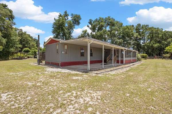 5 Acres of Land with Home for Sale in Chiefland, Florida