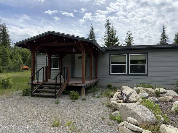 10 Acres of Recreational Land with Home for Sale in Athol, Idaho