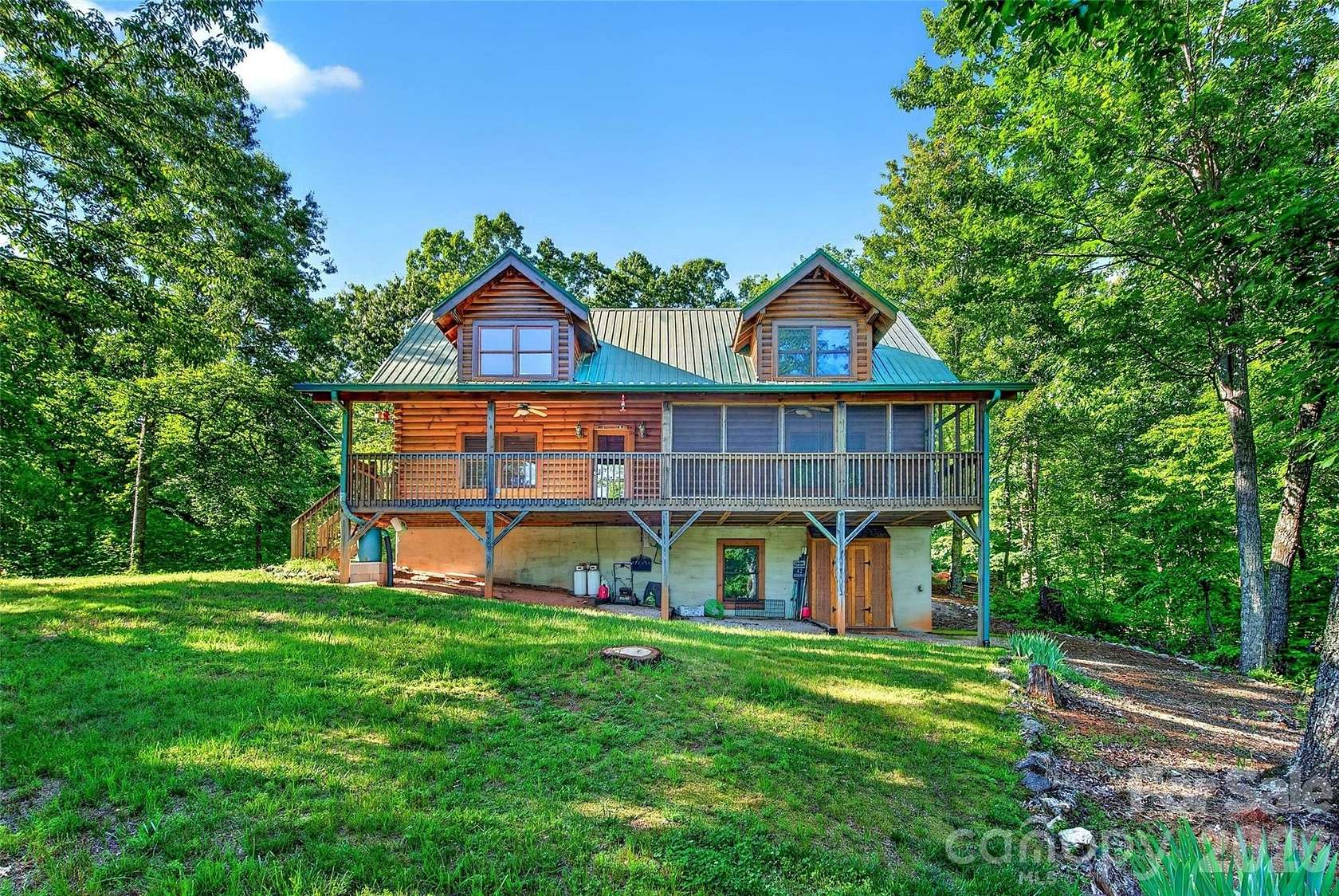 2.74 Acres of Land with Home for Sale in Marion, North Carolina