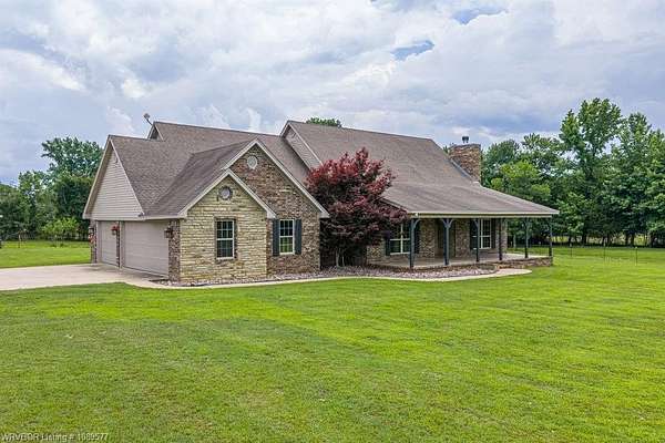 5.44 Acres of Land with Home for Sale in Alma, Arkansas
