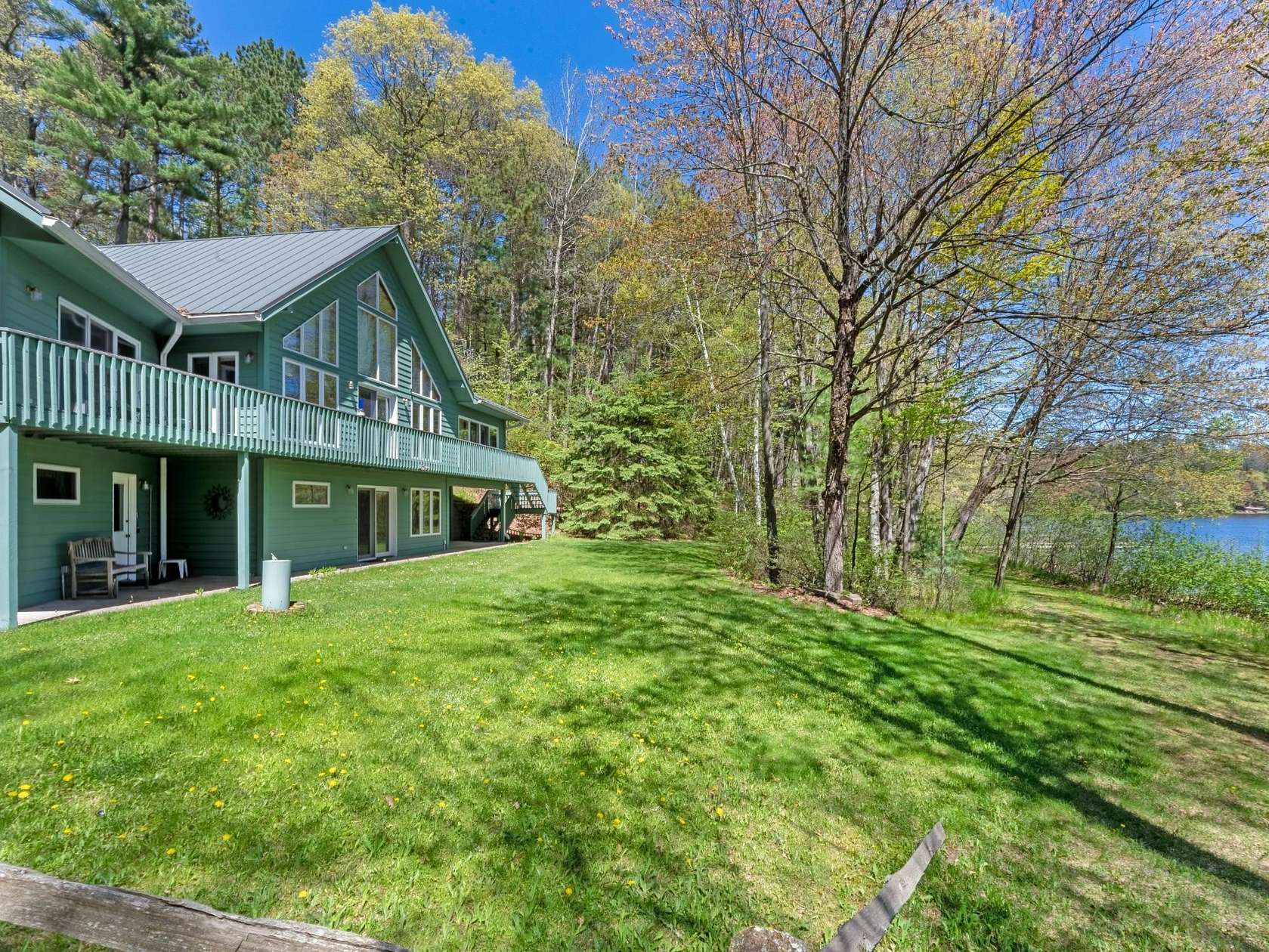 10.3 Acres of Recreational Land with Home for Sale in Tomahawk, Wisconsin