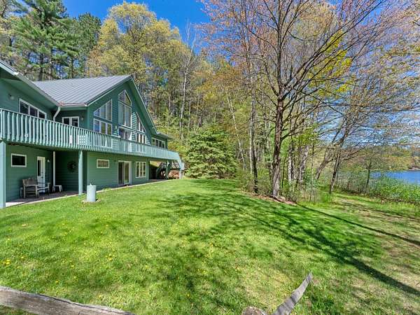 10.3 Acres of Recreational Land with Home for Sale in Tomahawk, Wisconsin