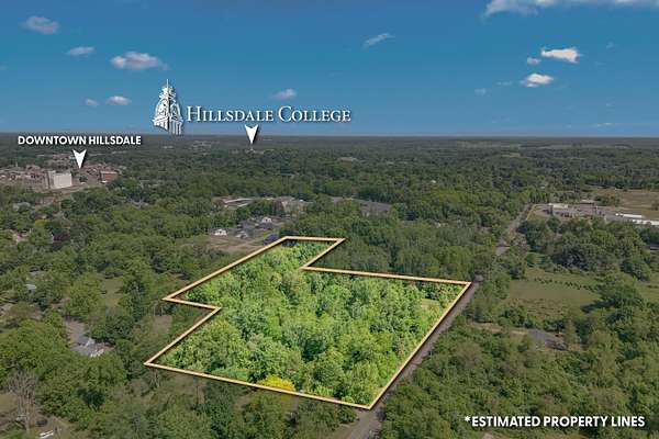 6.75 Acres of Residential Land for Sale in Hillsdale, Michigan