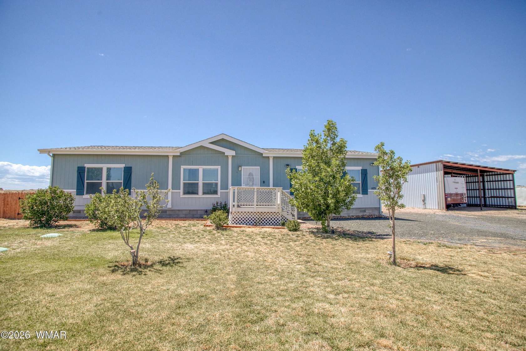 2.5 Acres of Land with Home for Sale in Taylor, Arizona