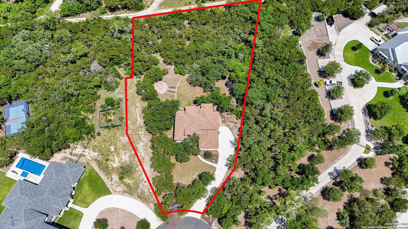 1.5 Acres of Land with Home for Sale in Helotes, Texas