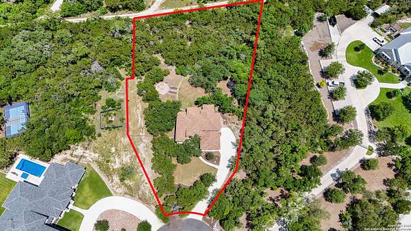 1.5 Acres of Land with Home for Sale in Helotes, Texas