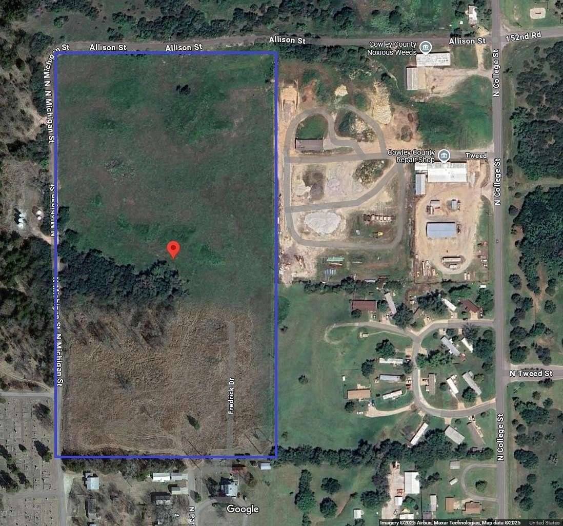18.4 Acres of Land for Sale in Winfield, Kansas