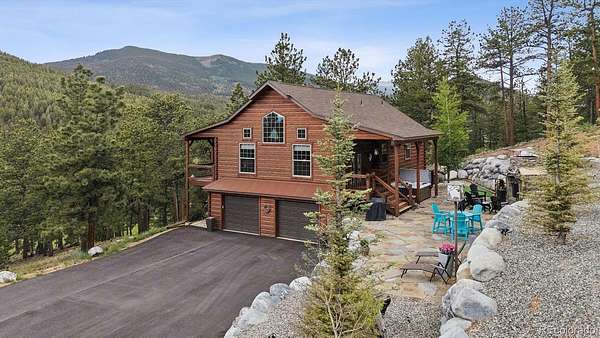 6 Acres of Land with Home for Sale in Bailey, Colorado