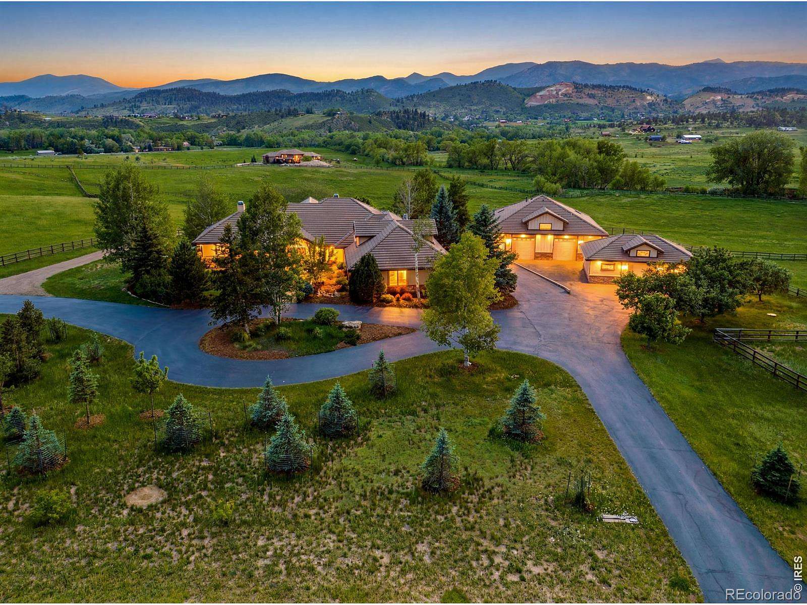 35 Acres of Land with Home for Sale in Loveland, Colorado