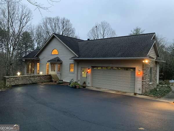 1.5 Acres of Land with Home for Sale in Blairsville, Georgia