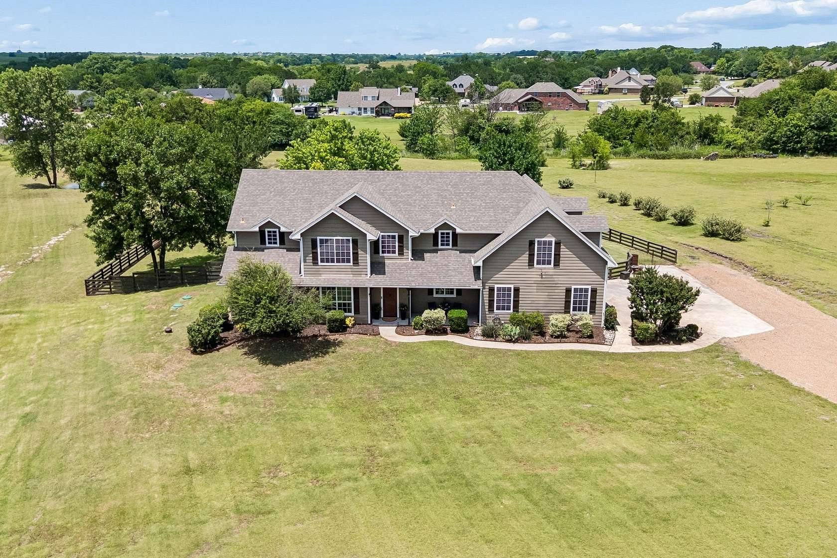 3.2 Acres of Land with Home for Sale in Van Alstyne, Texas