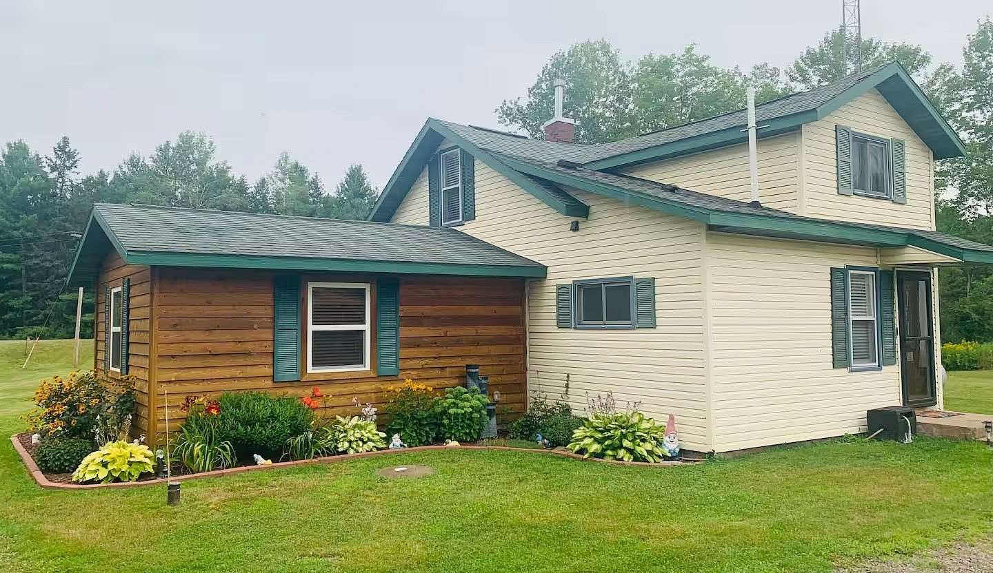 5.3 Acres of Land with Home for Sale in Couderay, Wisconsin