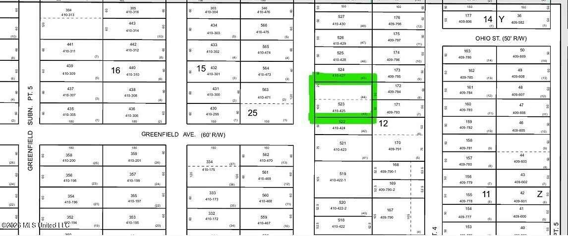 0.25 Acres of Residential Land for Sale in Jackson, Mississippi