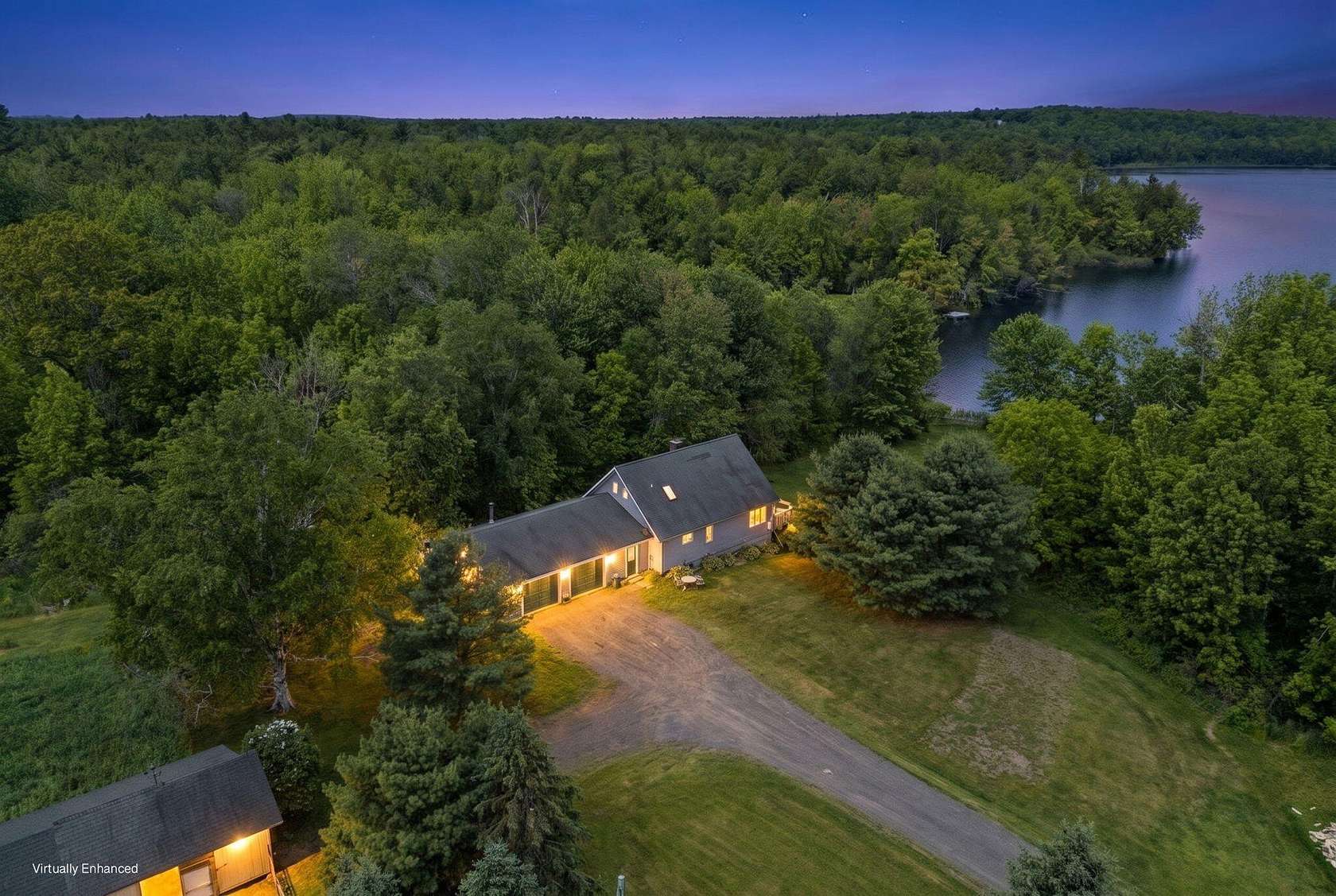 5 Acres of Land with Home for Sale in Palmyra, Maine