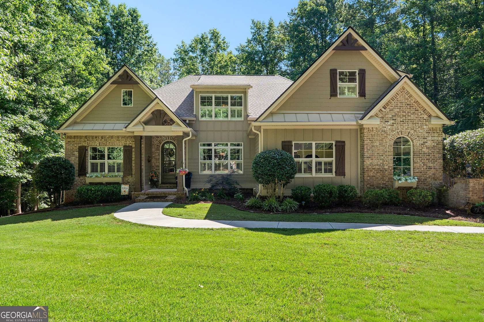 3.5 Acres of Land with Home for Sale in Newnan, Georgia