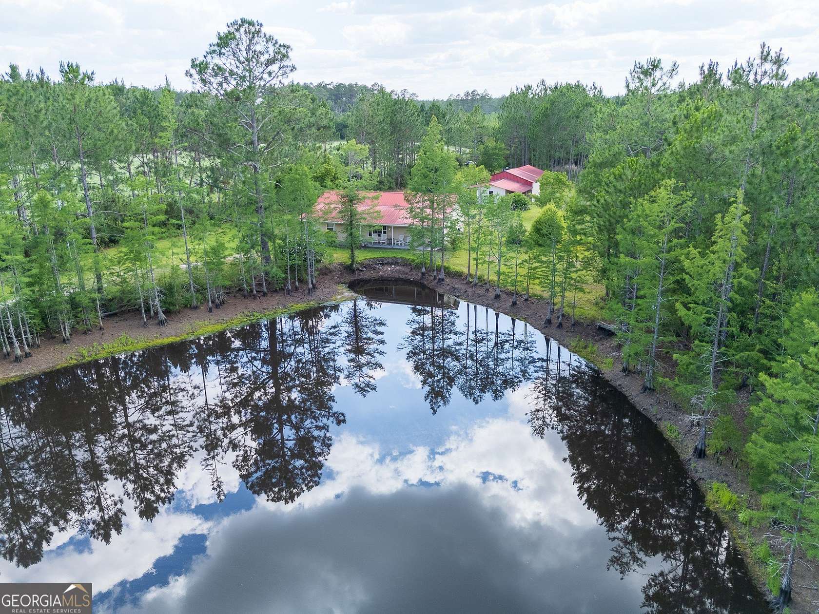 5 Acres of Land with Home for Sale in Mershon, Georgia