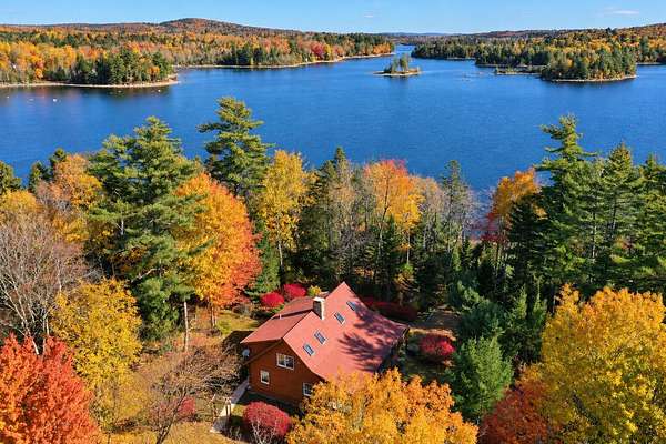 6.8 Acres of Land with Home for Sale in Alexander, Maine