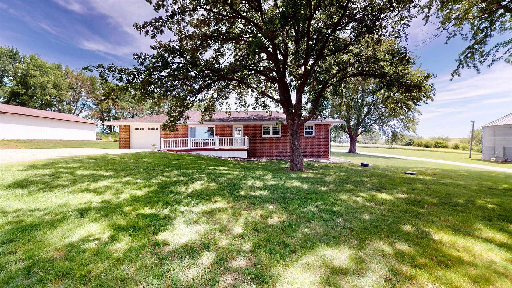 6.45 Acres of Land with Home for Sale in Quimby, Iowa