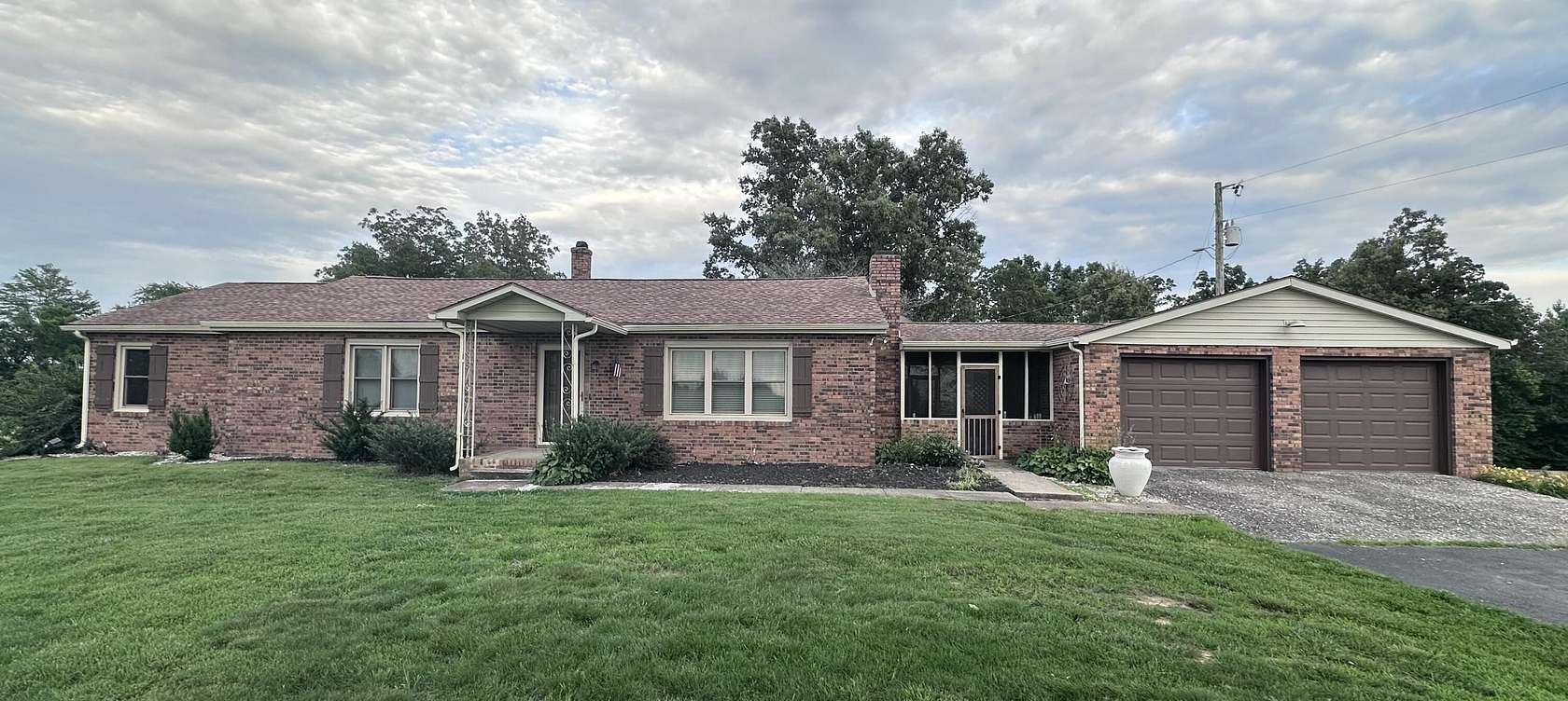 21.8 Acres of Land with Home for Sale in Dixon, Kentucky