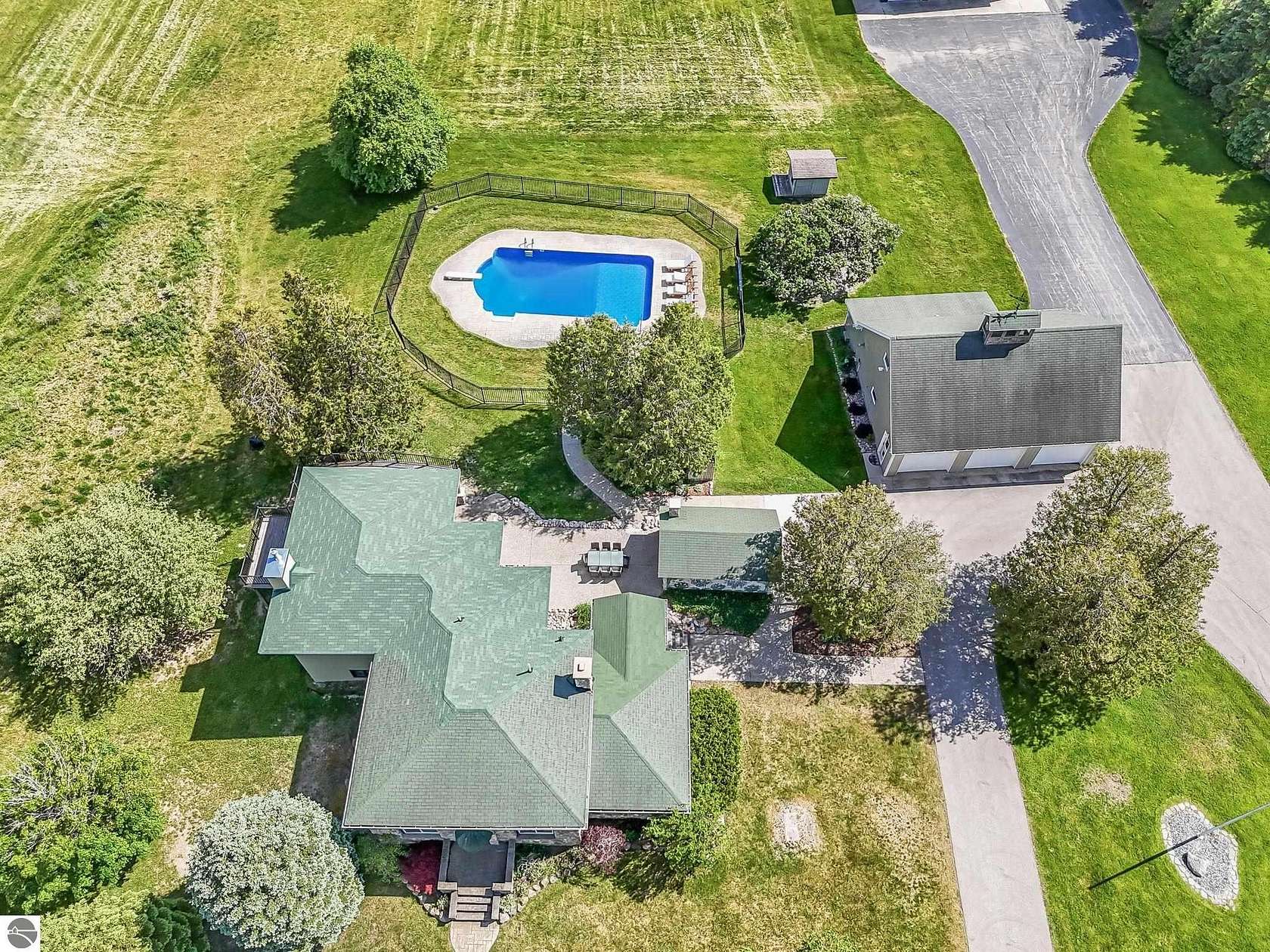 11.7 Acres of Land with Home for Sale in Traverse City, Michigan