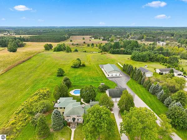 11.7 Acres of Land with Home for Sale in Traverse City, Michigan