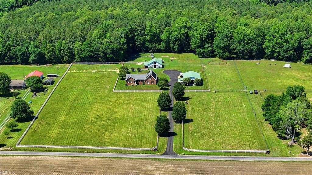 20 Acres of Land with Home for Sale in Sedley, Virginia