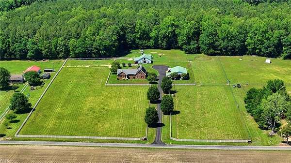 20 Acres of Land with Home for Sale in Sedley, Virginia