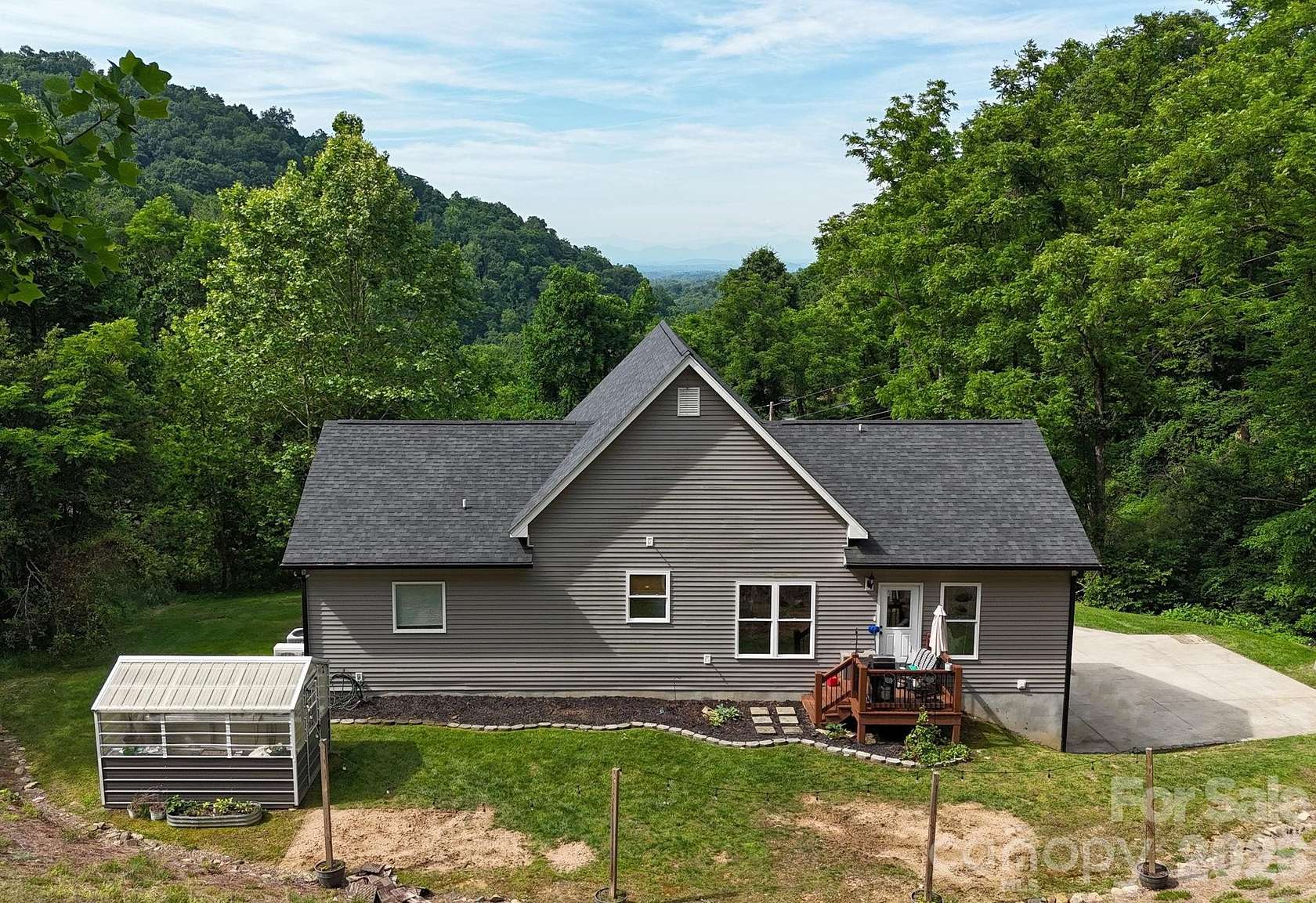 2.43 Acres of Land with Home for Sale in Mars Hill, North Carolina